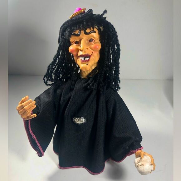 Halloween Animated Singing Witch Light Up Decor Sings 'Super Freak'  by DanDee - Picture 1 of 6